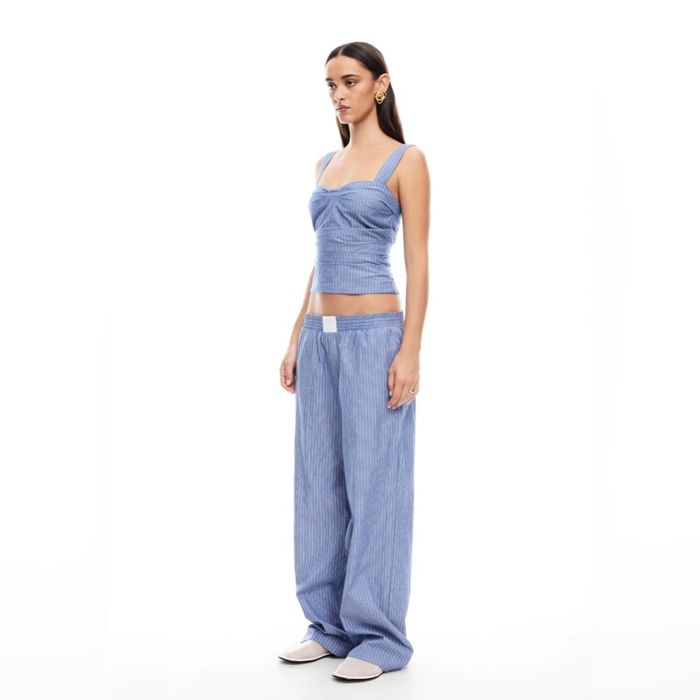 Lioness COBAIN PANT | NAVY STRIPE  D00